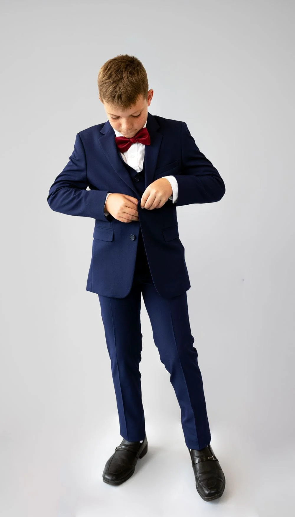 Trim Fit Suit Vests - Image 4